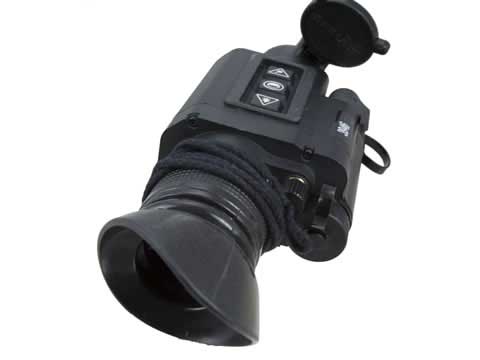 A front image of a T14 thermal rifle scope