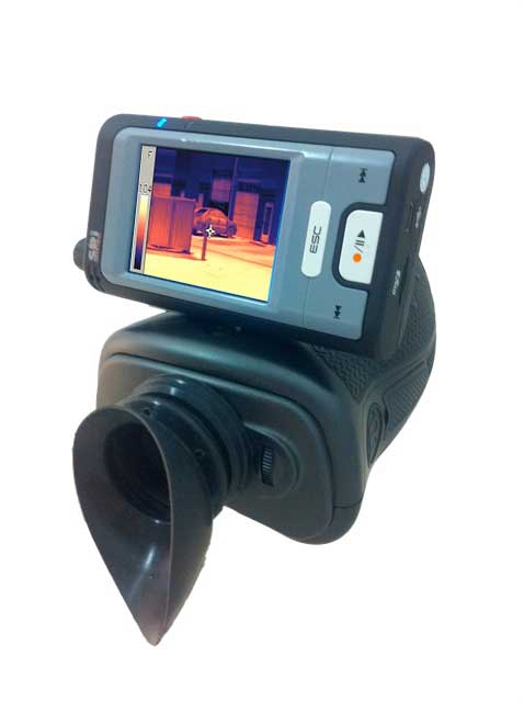 X250 XP thermal imaging infrared security camera with DVR