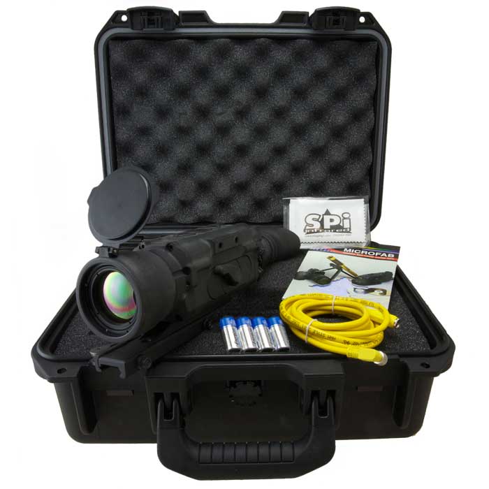 An image of the complete X26 thermal scope kit