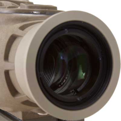 An image of the X27 thermal rifle scope's internal reticle