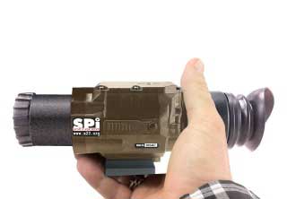 An image of a handheld X28 thermal scope