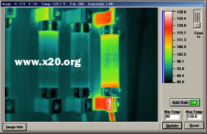 Infrared thermography can detect overloaded circuits and point out flaws that could halt production before it happens