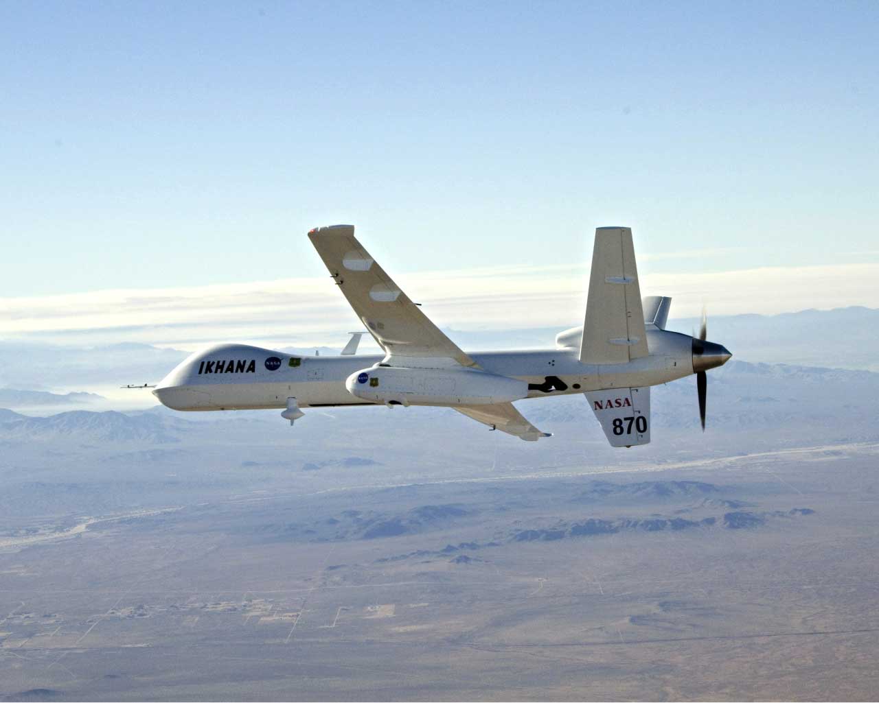 infrared cameras on drones (NASA's Ikhana drone for one) will be monitoring Orion Capsule's re-entry during the unmanned test flight on December 5