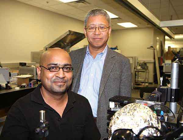 Zeshan Ahmad & Dr Kenneth O, the men behind the far infrared imaging research