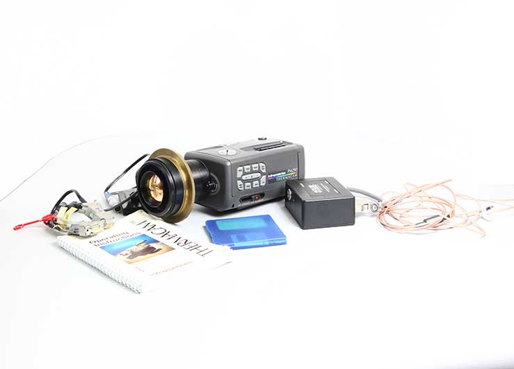 PM290-9100 used FLIR Thermacam with accessories