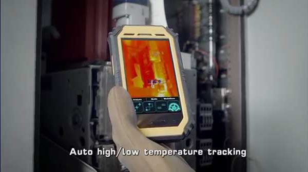 Therma-Pad Tablet FLIR android mobile thermal camera temperature tracking