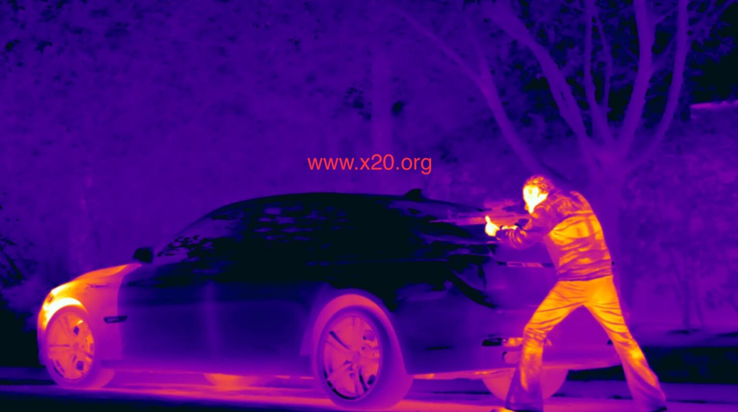 Long range PTZ thermal flir imaging camera