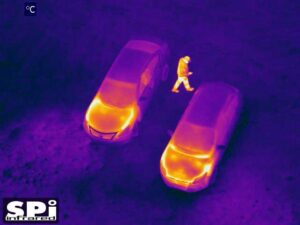 Drone thermal imaging gimbal