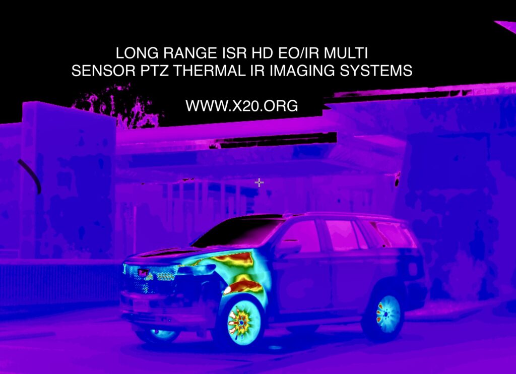 HD thermal imaging flir radiometric camera system