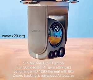 High definition thermal camera gimbal